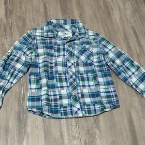 OshKosh Plaid Boy Shirt